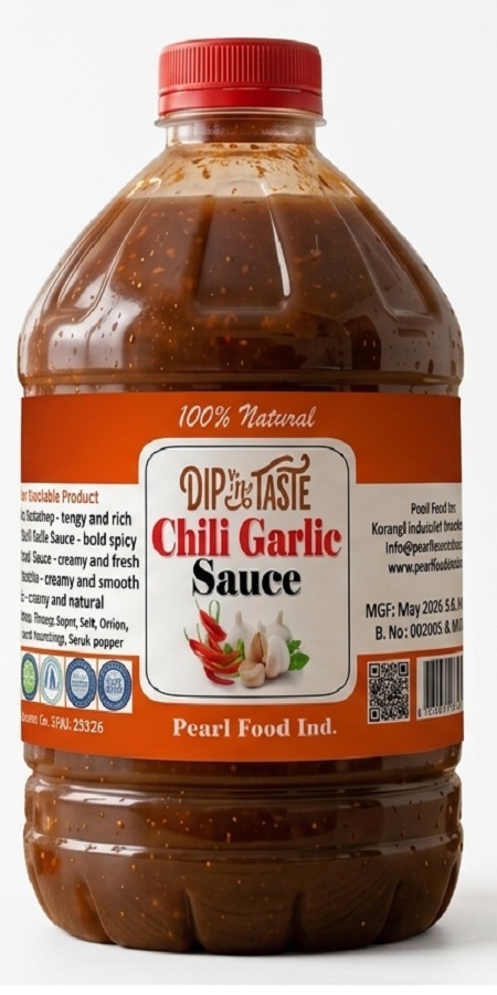 Chilli Garlic — illustrative packaging